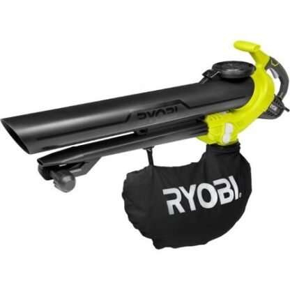 Aspirador - soplador - triturador ryobi rbv3000cesv/ 3000w/ aspiración 16 m³/min/ trituración 16:1 - Imagen 3