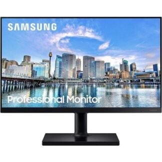 Monitor profesional samsung lf27t450fzu 27"/ full hd/ multimedia/ regulable en altura/ negro