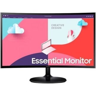 Monitor curvo samsung essential monitor s36c s27c364eau/ 27"/ full hd/ negro
