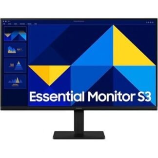 Monitor profesional samsung essential monitor s3 s27d304gau/ 27"/ full hd/ negro