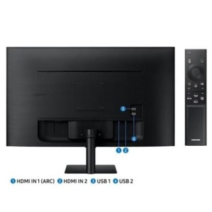 Smart monitor samsung m5 s27dm500eu 27"/ full hd/ multimedia/ smart tv/ negro - Imagen 5