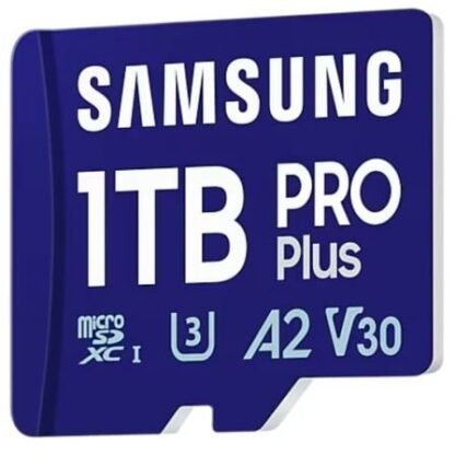 Tarjeta de memoria samsung pro plus 2024 1tb microsd xc/ clase 10/ 180mbs - Imagen 2