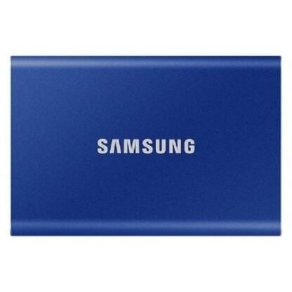Disco externo ssd samsung portable t7 2tb/ usb 3.2/ azul - Imagen 2