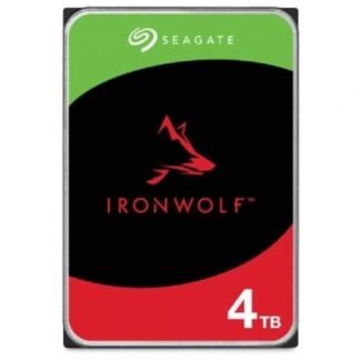 Disco duro seagate ironwolf nas st4000vn006 4tb/ 3.5"/ sata iii/ 256mb