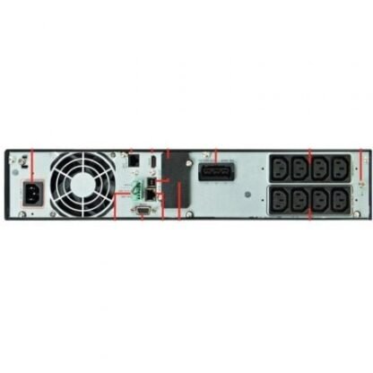 Sai online salicru slc 1500 twin rt3/ 1500va-1500w/ 8 salidas/ formato rack/torre - Imagen 3