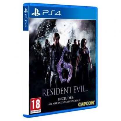 Juego para consola sony ps4 resident evil 6 hd