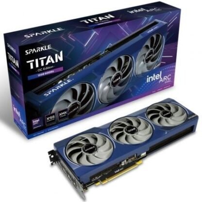Tarjeta gráfica sparkle intel arc b580 titan oc edition/ 12gb gddr6