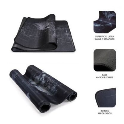 Alfombrilla subblim 01puw01 world xl/ 900 x 400 x 3 mm - Imagen 2