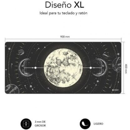 Alfombrilla subblim submp-01puw04 lunar xl/ 900 x 400 x 3 mm - Imagen 2