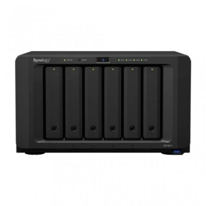 Nas synology diskstation ds1621+/ 6 bahías 3.5"- 2.5"/ 4gb ddr4/ formato torre
