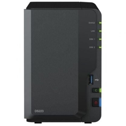 Nas synology diskstation ds223/ 2 bahías 3.5"- 2.5"/ 2gb ddr4/ formato torre - Imagen 3