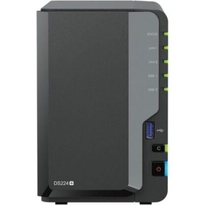 Nas synology diskstation ds224+/ 2 bahías 3.5"- 2.5"/ 6gb ddr4/ formato torre - Imagen 2