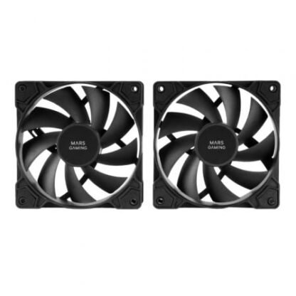 Pack 2 ventiladores mars gaming mf-pwmx2/ 12cm - Imagen 3