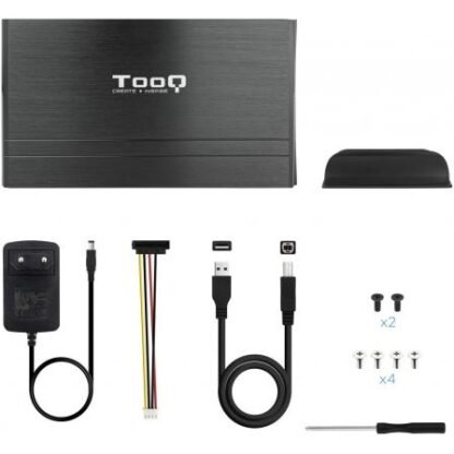 Caja externa para disco duro de 3.5" tooq tqe-3520b/ usb 2.0 - Imagen 5