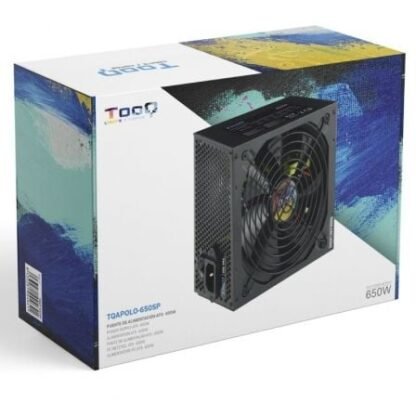 Fuente de alimentación tooq tqapolo-650sp/ 650w/ ventilador 14cm - Imagen 5