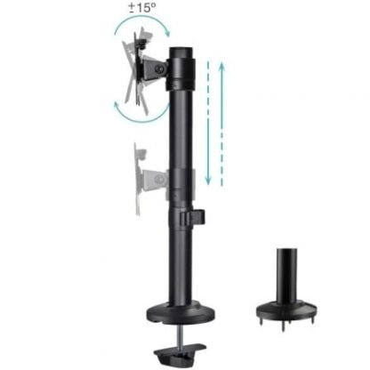 Soporte de mesa para monitor tooq db1131tn-b/ giratorio/ inclinable/ hasta 8kg - Imagen 2
