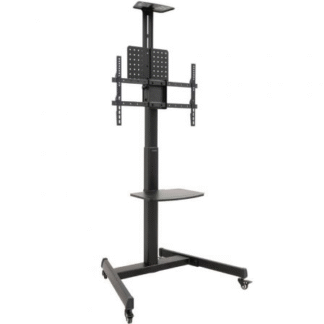 Soporte de suelo inclinable con ruedas tooq fs1184m-b para tv de 35-70"/ hasta 70kg