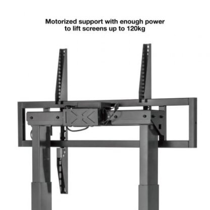 Soporte de suelo/ pared eléctrico tooq fsm01-b para tv 55-100"/ hasta 120kg - Imagen 4