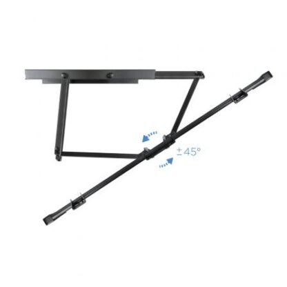 Soporte de pared giratorio/ inclinable/ nivelable tooq lp75100tn-b para tv de 60-100"/ hasta 80kg - Imagen 4
