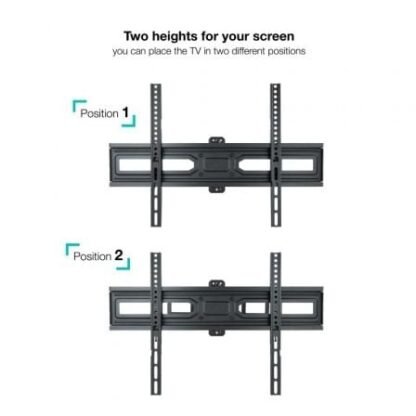 Soporte de pared giratorio/ inclinable/ nivelable tooq lp7863tn-b para tv de 37-70"/ hasta 35kg - Imagen 5