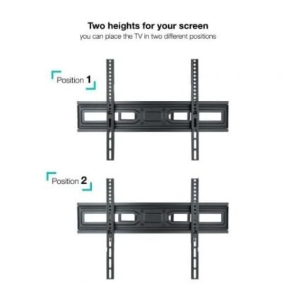 Soporte de pared giratorio/ inclinable/ nivelable tooq lp7866tn-b para tv de 37-80"/ hasta 40kg - Imagen 5