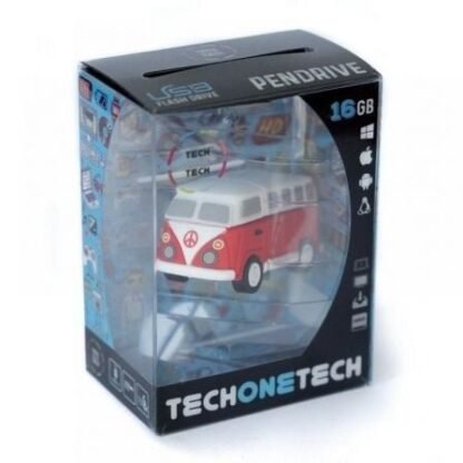 Pendrive 32gb tech one tech hippy van bang camper usb 2.0 - Imagen 3