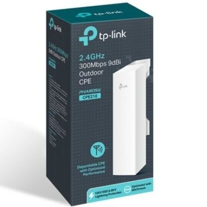 Punto de acceso repetidor inalámbrico tp-link cpe210 poe 300mbps/ 2.4ghz/ antena de 9dbi/ wifi 802.11n/b/g - Imagen 4