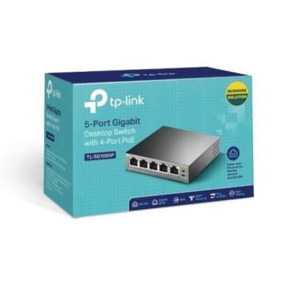 Switch tp-link tl-sf1005p 5 puertos/ rj-45 10/100 poe - Imagen 4
