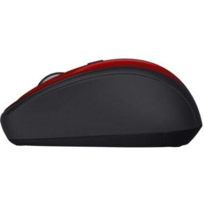Ratón mini inalámbrico trust yvi+ silent/ hasta 1600 dpi/ rojo - Imagen 3