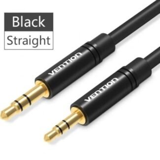Cable estéreo vention balbd/ jack 3.5 macho - jack 2.5 hembra/ 50cm/ negro