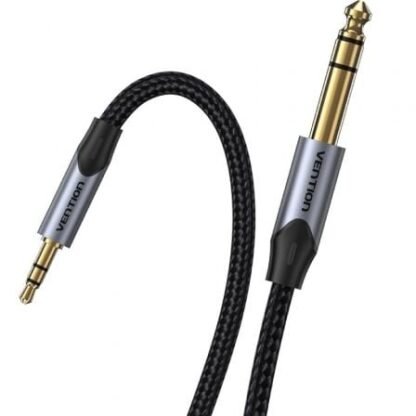 Cable estéreo vention bauhi/ jack 3.5 macho - jack 6.3 macho/ 3m/ gris - Imagen 2