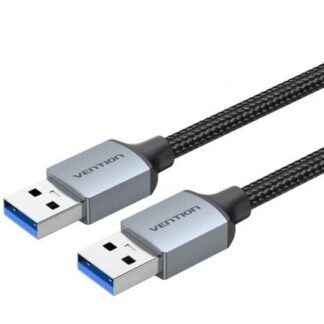 Cable usb 3.0 vention ctshf/ usb macho - usb macho/ 5gbps/ 1m/ negro