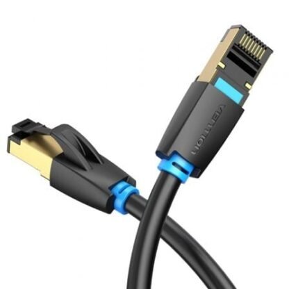 Cable de red rj45 sftp vention ikabf cat.8/ 1m/ negro - Imagen 3