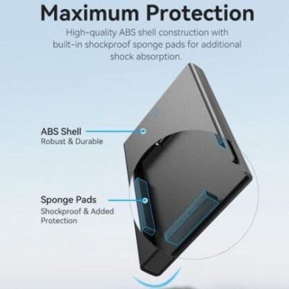 Caja externa para disco duro de 2.5" vention kpbb0/ usb 3.1/ sin tornillos - Imagen 4