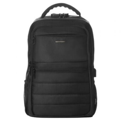 Mochila vention krkb0 para portátiles hasta 17"/ impermeable/ puerto usb/ antirrobo/ negra