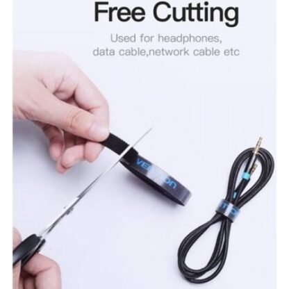 Tira organizadora de cables vention kaaba/ 1m - Imagen 3