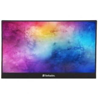 Monitor portátil verbatim pm-14 14"/ full hd/ multimedia/ negro