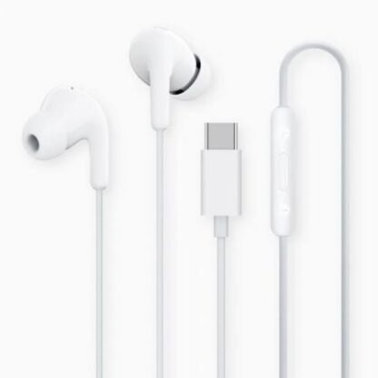 Auriculares intrauditivos xiaomi earphones tipo-c/ con micrófono/ usb tipo-c/ blancos - Imagen 3