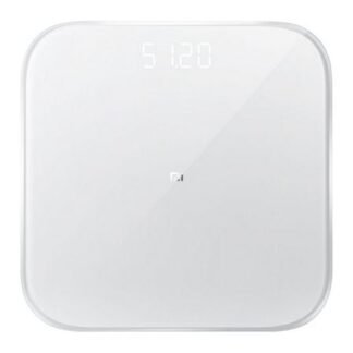 Báscula de baño xiaomi mi smart scale 2/ hasta 150kg/ blanca
