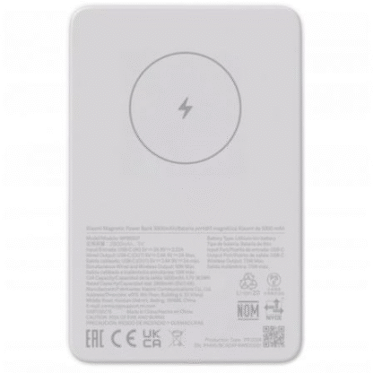 Powerbank 5000mah xiaomi magnetic power bank 5000/ 18.5w/ blanca