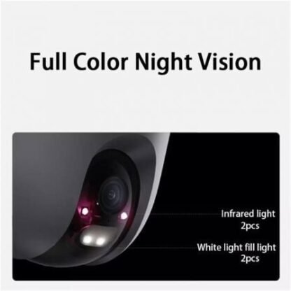 Cámara de videovigilancia xiaomi outdoor camera cw400/ 113º/ visión nocturna/ control desde app - Imagen 4