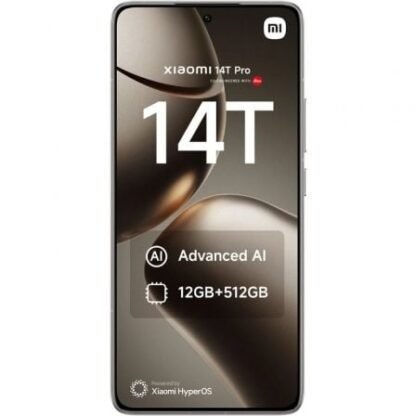 Smartphone xiaomi 14t pro 12gb/ 512gb/ 6.67"/ 5g/ gris titanio - Imagen 3