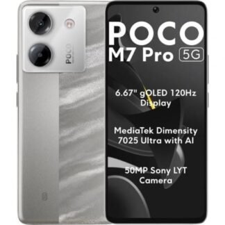 Smartphone xiaomi poco m7 pro 8gb/ 256gb/ 6.67"/ 5g/ plata