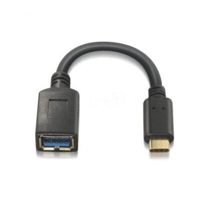 Cable usb 3.1 tipo-c aisens a107-0062/ usb tipo-c macho - usb hembra/ hasta 27w/ 625mbps/ 15cm/ negro - Imagen 2