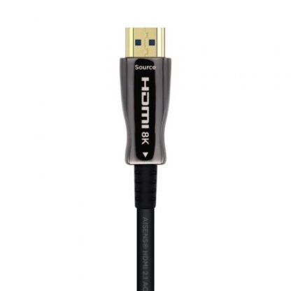 Cable hdmi 2.1 aoc 8k aisens a153-0518/ hdmi macho - hdmi macho/ 25m/ negro - Imagen 2