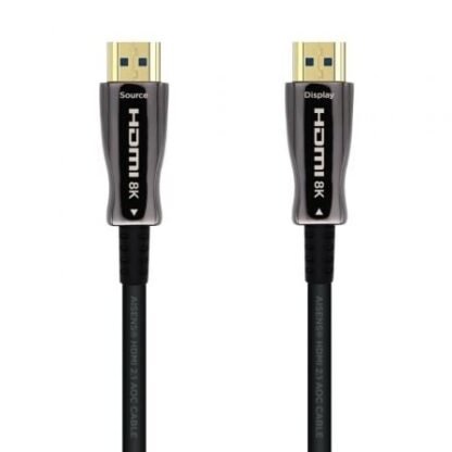 Cable hdmi 2.1 aoc 8k aisens a153-0519/ hdmi macho - hdmi macho/ 30m/ negro