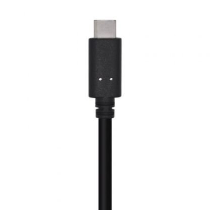 Cable usb 3.1 tipo-c aisens a107-0450/ usb tipo-c macho - usb macho/ 1.5m/ negro - Imagen 2