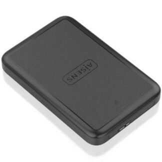 Caja externa para disco duro de 2.5" aisens ase-2519b/ usb 3.1/ sin tornillos