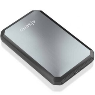 Caja externa para disco duro de 2.5" aisens ase-2529b/ usb 3.1/ sin tornillos