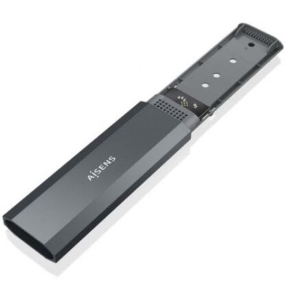 Caja externa para disco ssd m.2 nvme aisens asm2-029gr/ usb 3.2/ sin tornillos - Imagen 2